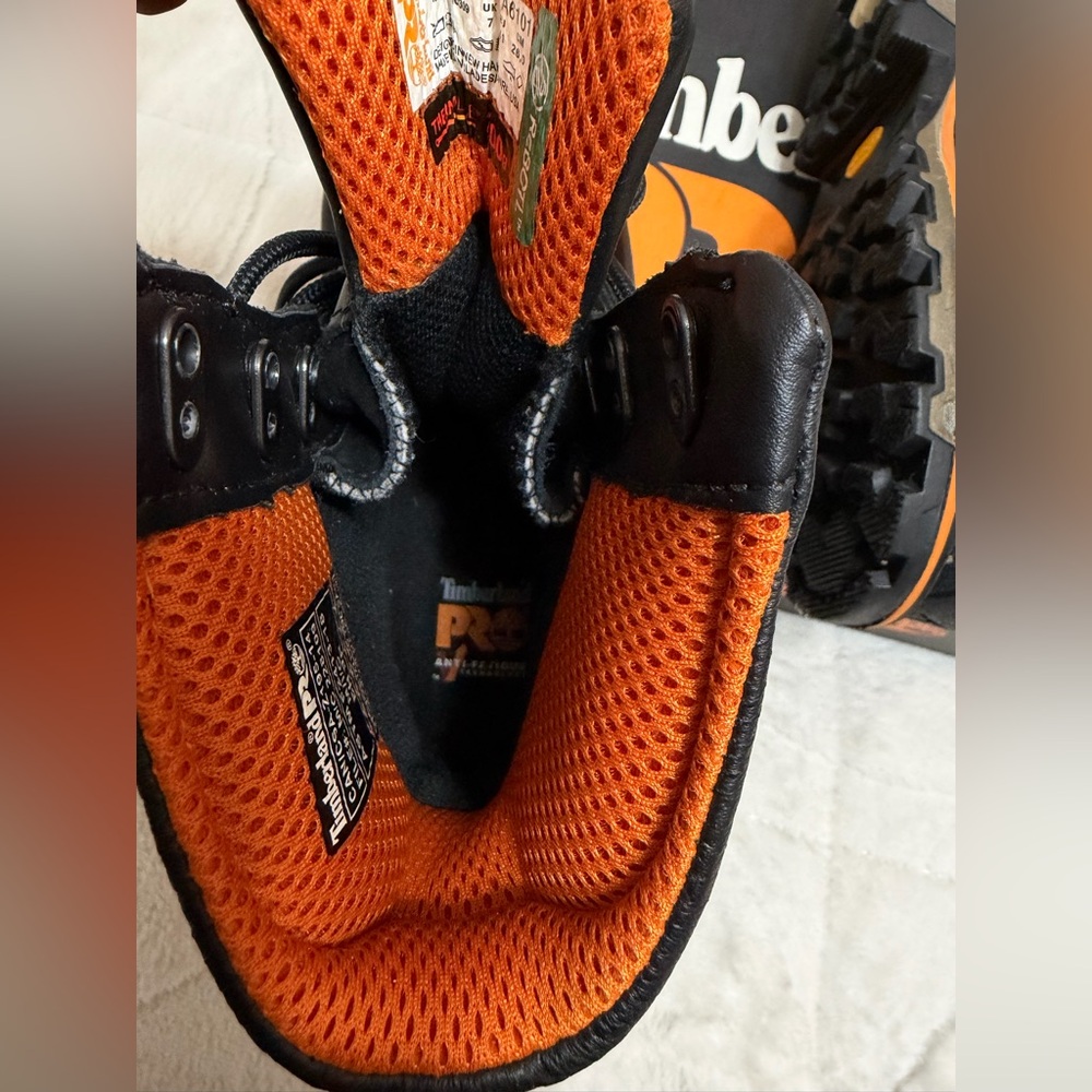 NEW! $200 Timberland Pro Men's Boondock 8" Composite Toe Waterproof Work Boot 8 - Picture 11 of 15